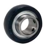 FHSBR202-9 Rubber Interliner Set Screw Locking 9/16" Inch Bearings