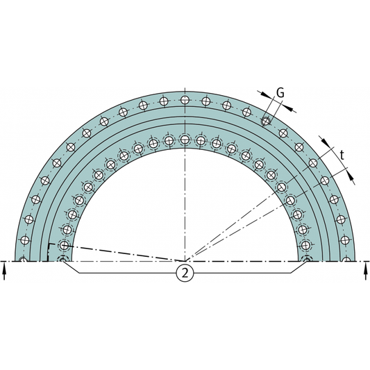 ZKLDF395 Axial angular contact ball bearings