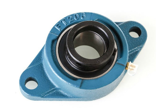 HCFT208-25 Pillow Block Bearing 19/16'' Two Bolt Flange Bearing W/ Lock Collar