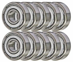 38KDD Ball Bearings 8x22x7 Miniature Bearing Pack of 10