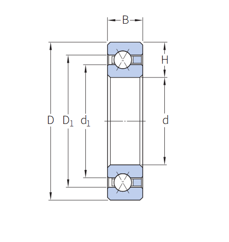 KB140XP0 Thin Section Ball Bearings