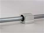 High Precision Linear Motion SystemChrome Plated (30 inch long)20 mm Diameter Shaft With slide unit with 2 pre-installed Bearings