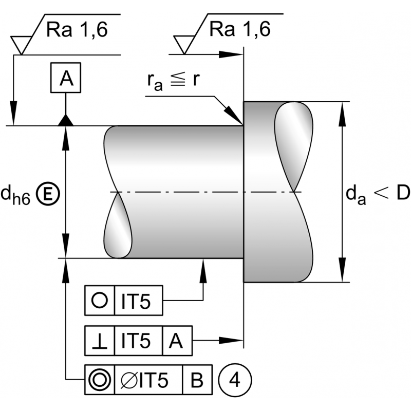 DKLFA30100-2RS Axial angular contact ball bearings