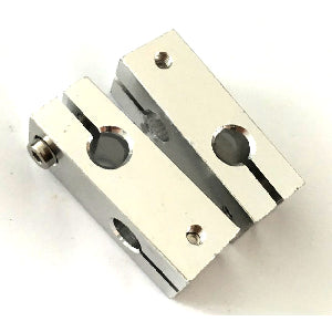 8mm - 10mm Shaft Cross Connector Support ClampOne Clamp
