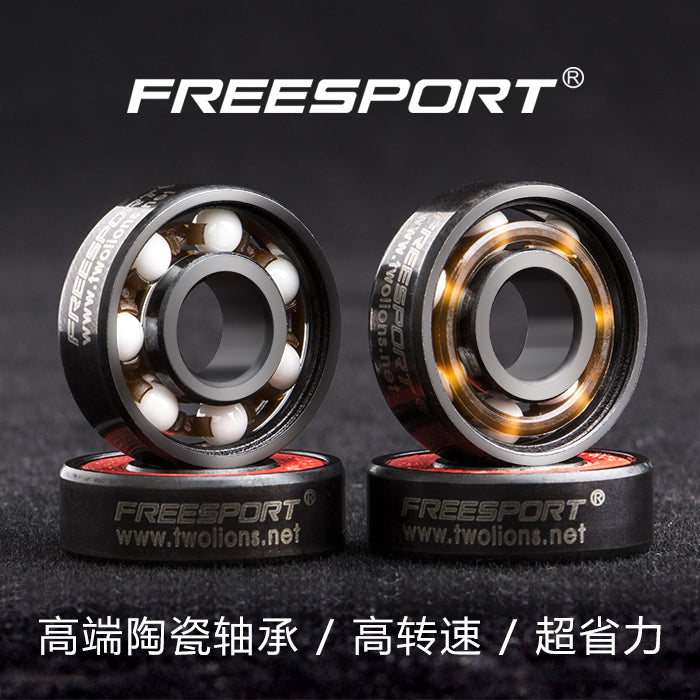 FreeSport 608 Hybrid Ceramic Bearings ABEC9 Inline Roller Skate Rodamientos For Free Line Skate/Skateboard/LongBoard/HandSpinner